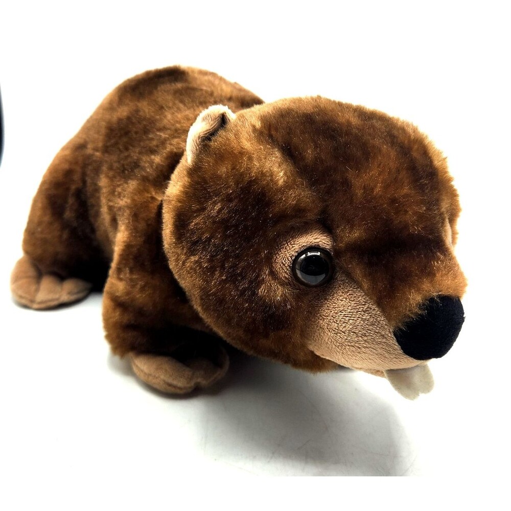 The Petting Zoo BEAVER Stuffed Animal Plush 12" Toy
